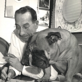 Dog Astrologer and Bulldog