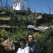 Salvador Dali and wife, Gala
