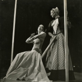 Martha Graham performs in the ballet, Appalachian Spring, NYC, 1944