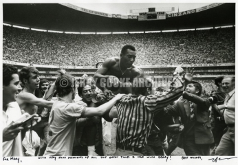 Pele and Jerry Cooke by Neil Liefer