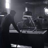 Pool Hall, Grafton, WV, 1943