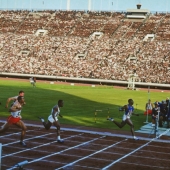 Bob Hayes, 100 meter dash, 1964 Tokyo, Japan