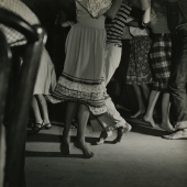 Barefoot dancing, Flynn's Bar, Fire Island, NY, 1953