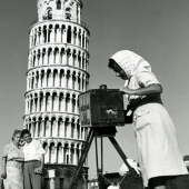 Pisa photographer, Italy, 1954