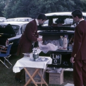 private caterering service in the Ascot parking lot can contact
