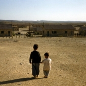 Two children, 1958