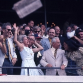 Penny Chenery and Lucien Laurin
