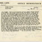 3 –  Time -Life-Pasternak memo